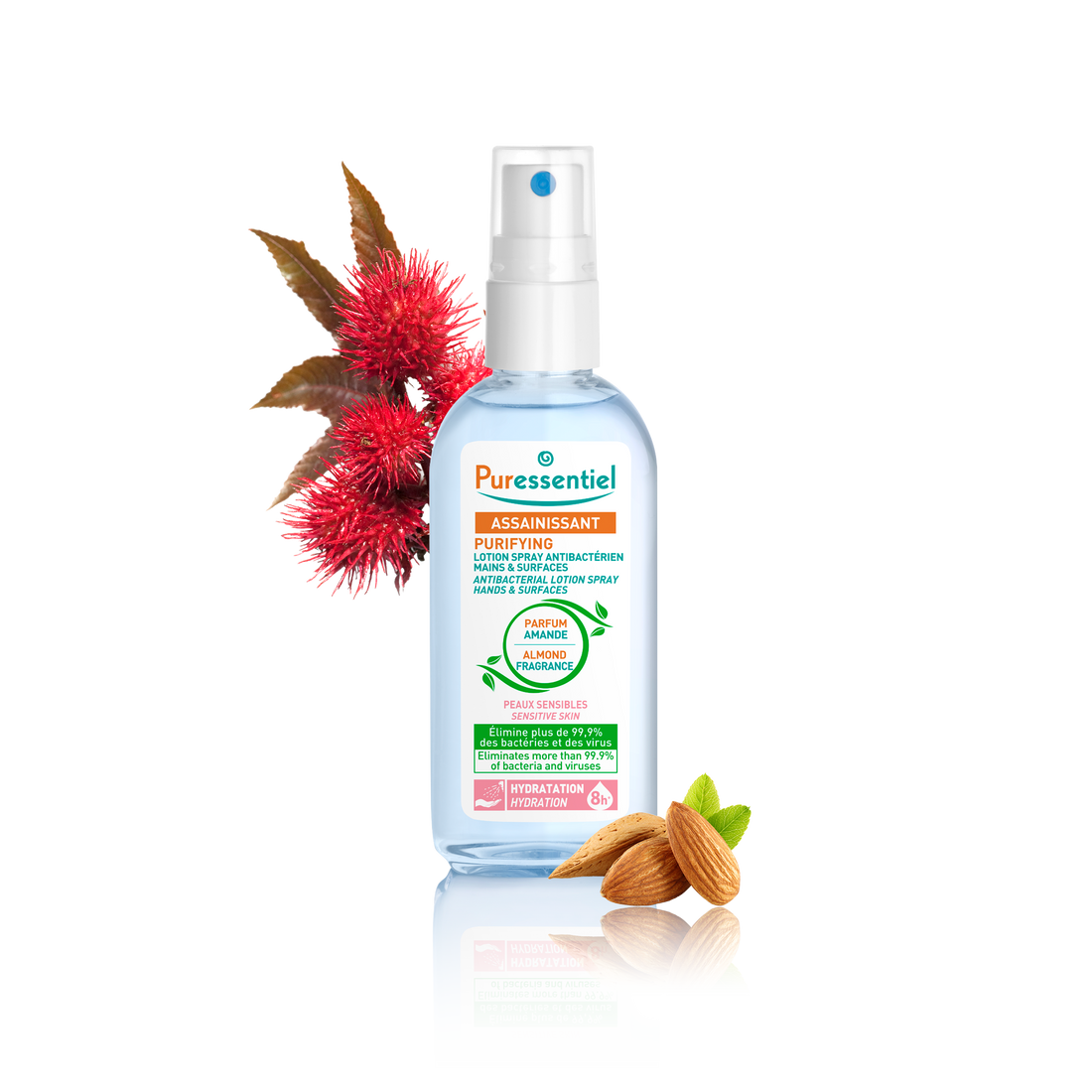 Lotion Spray Antibactérien Peaux Sensibles
