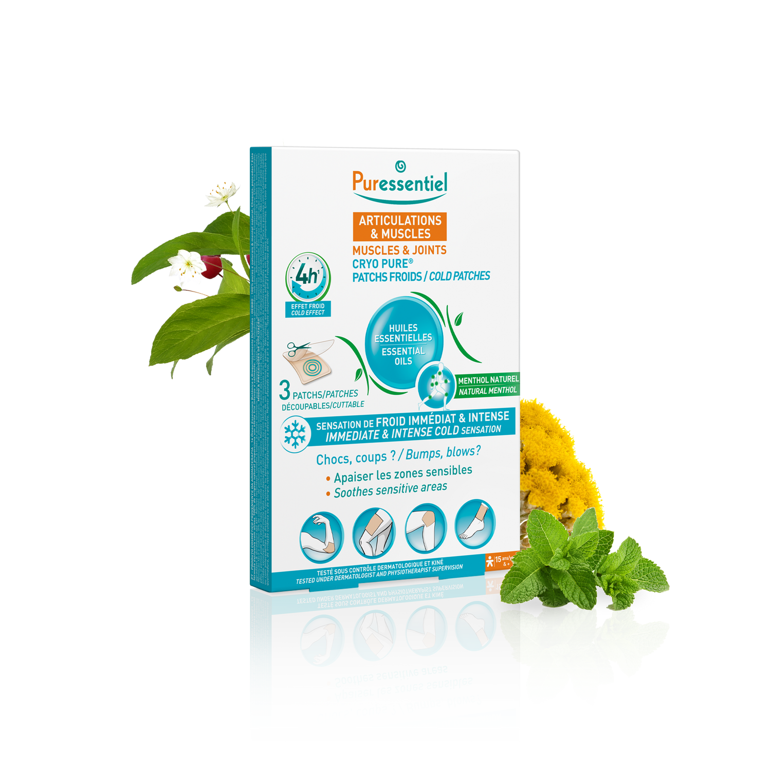 Patchs Froids Cryo Pure® Articulations & Muscles