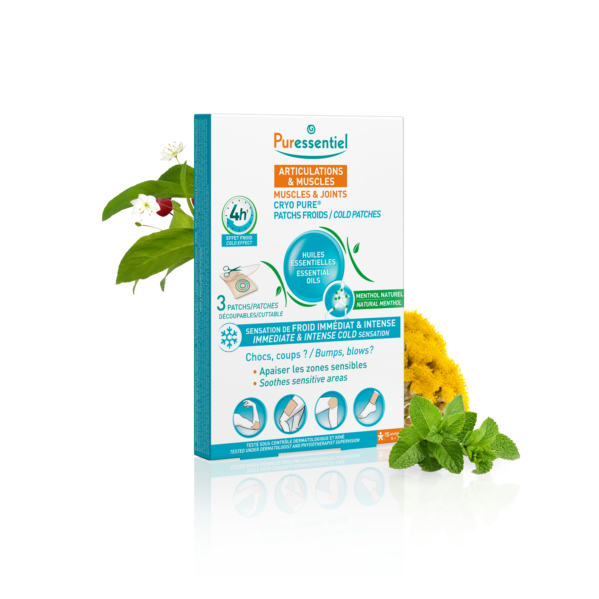 Patchs Froids Cryo Pure® Articulations & Muscles