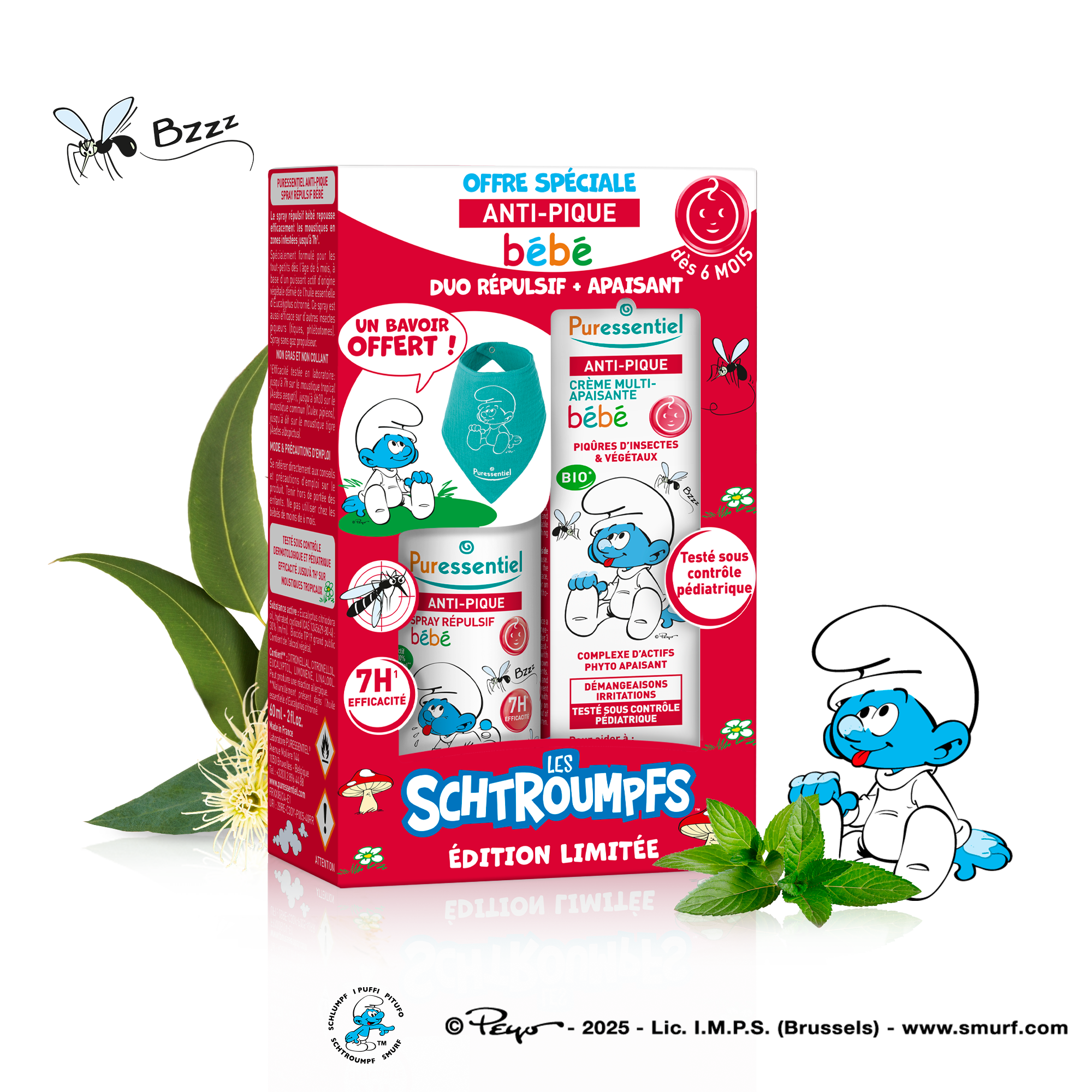 Duo Répulsif + Apaisant Bébé