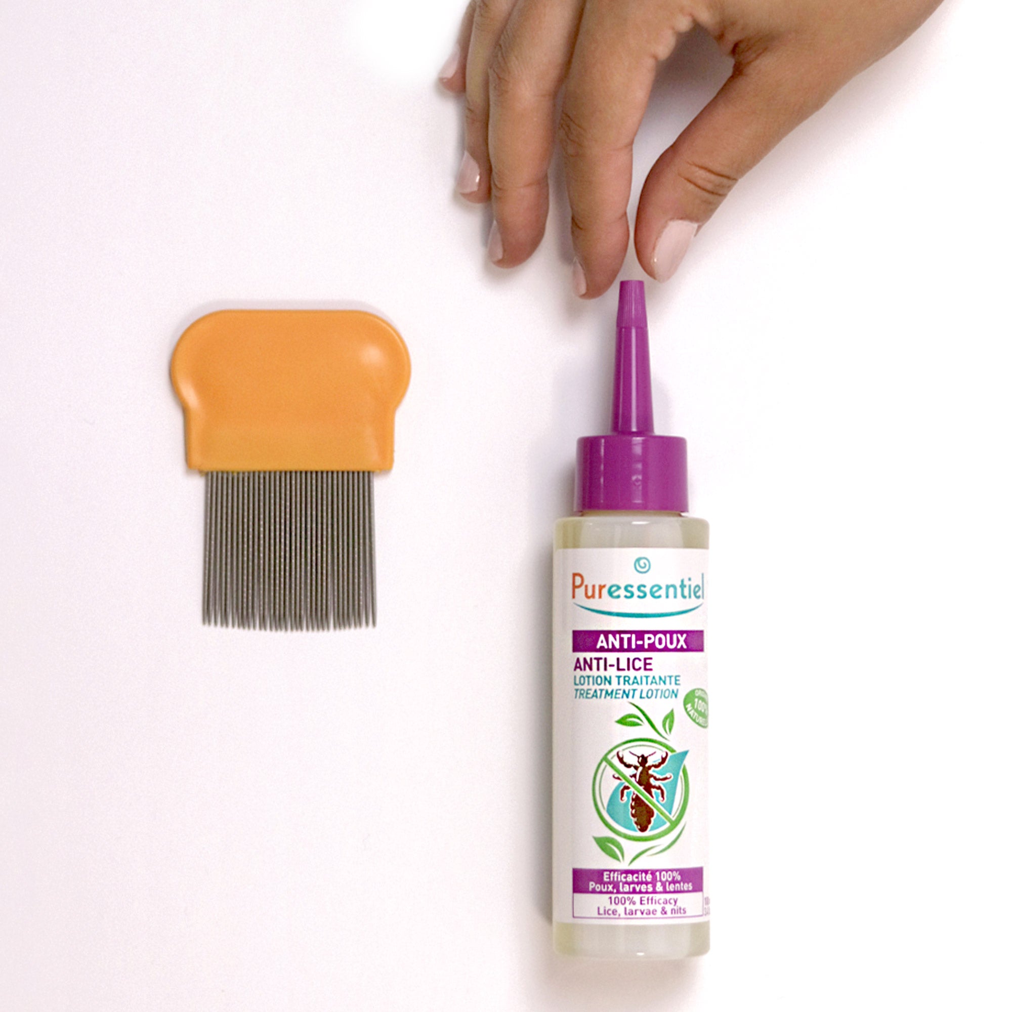 Duo Lotion Traitante Anti-Poux avec peigne