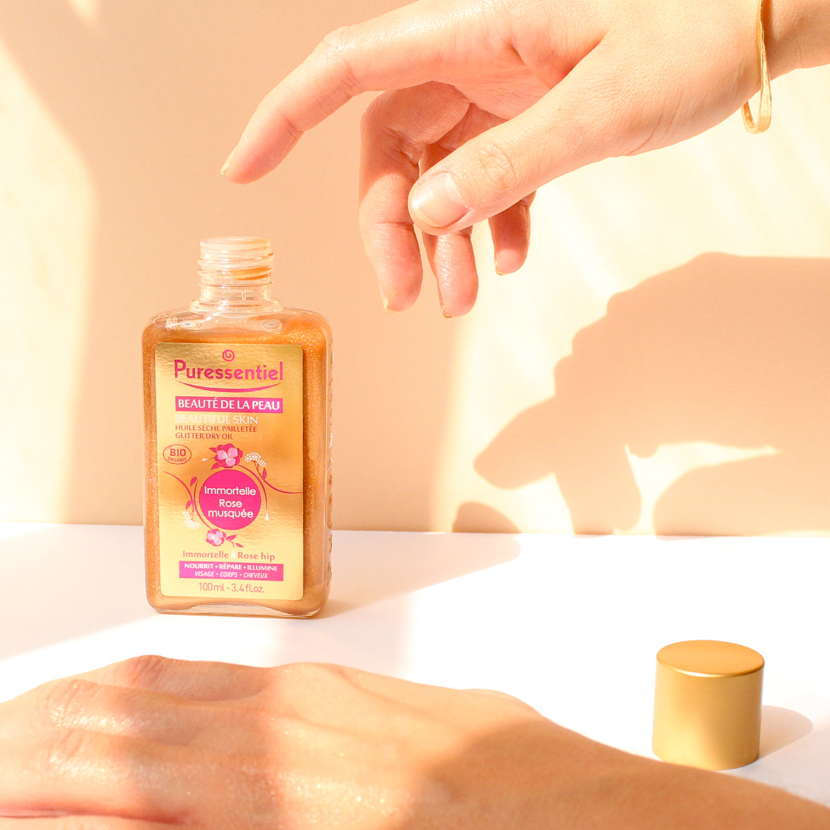 Huile Sèche Pailletée BIO