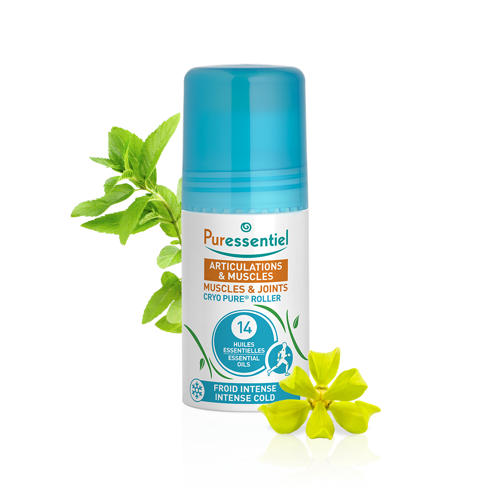 Roller CRYO PURE articulations et muscles douleurs froid puressentiel