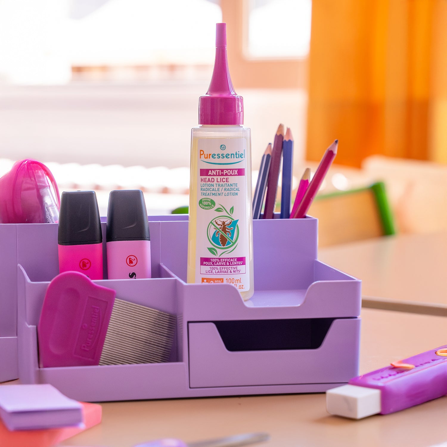 Lotion Traitante Radicale Anti-Poux avec peigne