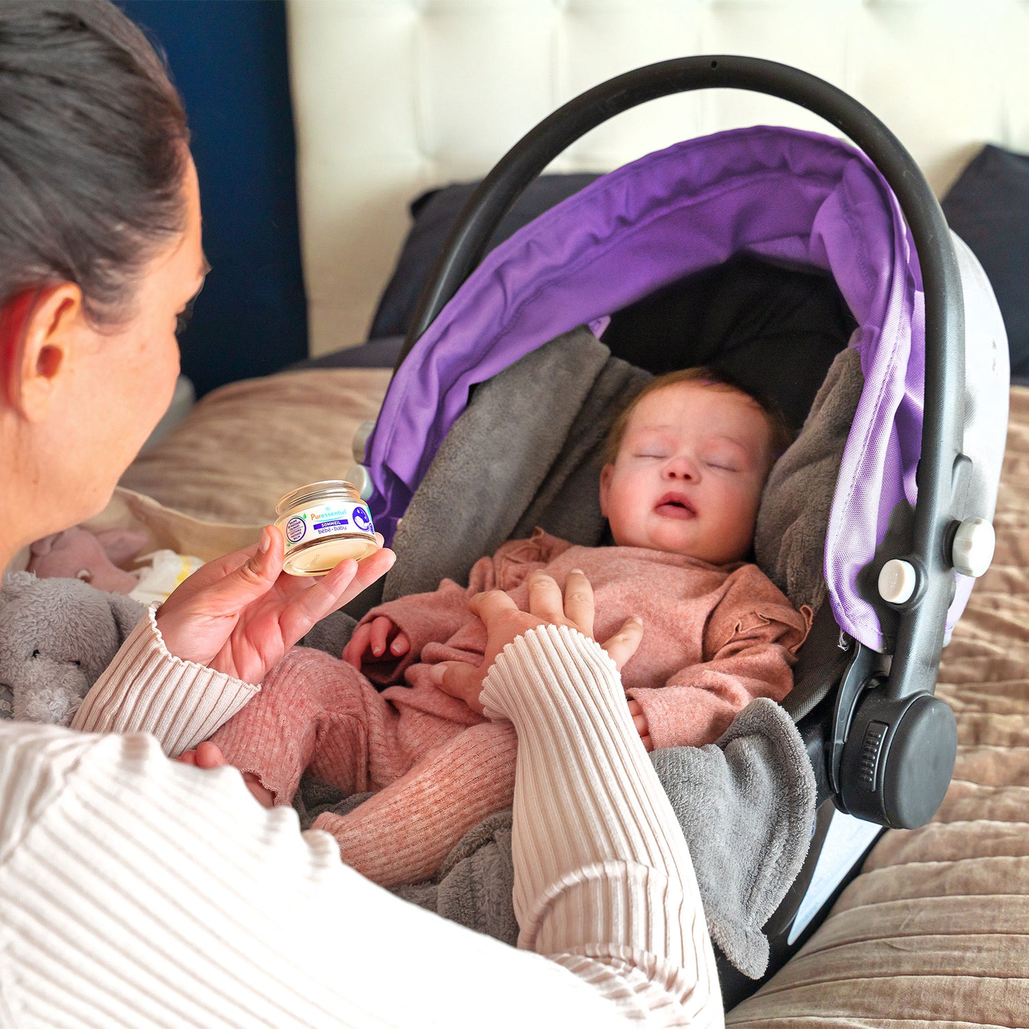 Baume de Massage Calmant Bébé Sommeil