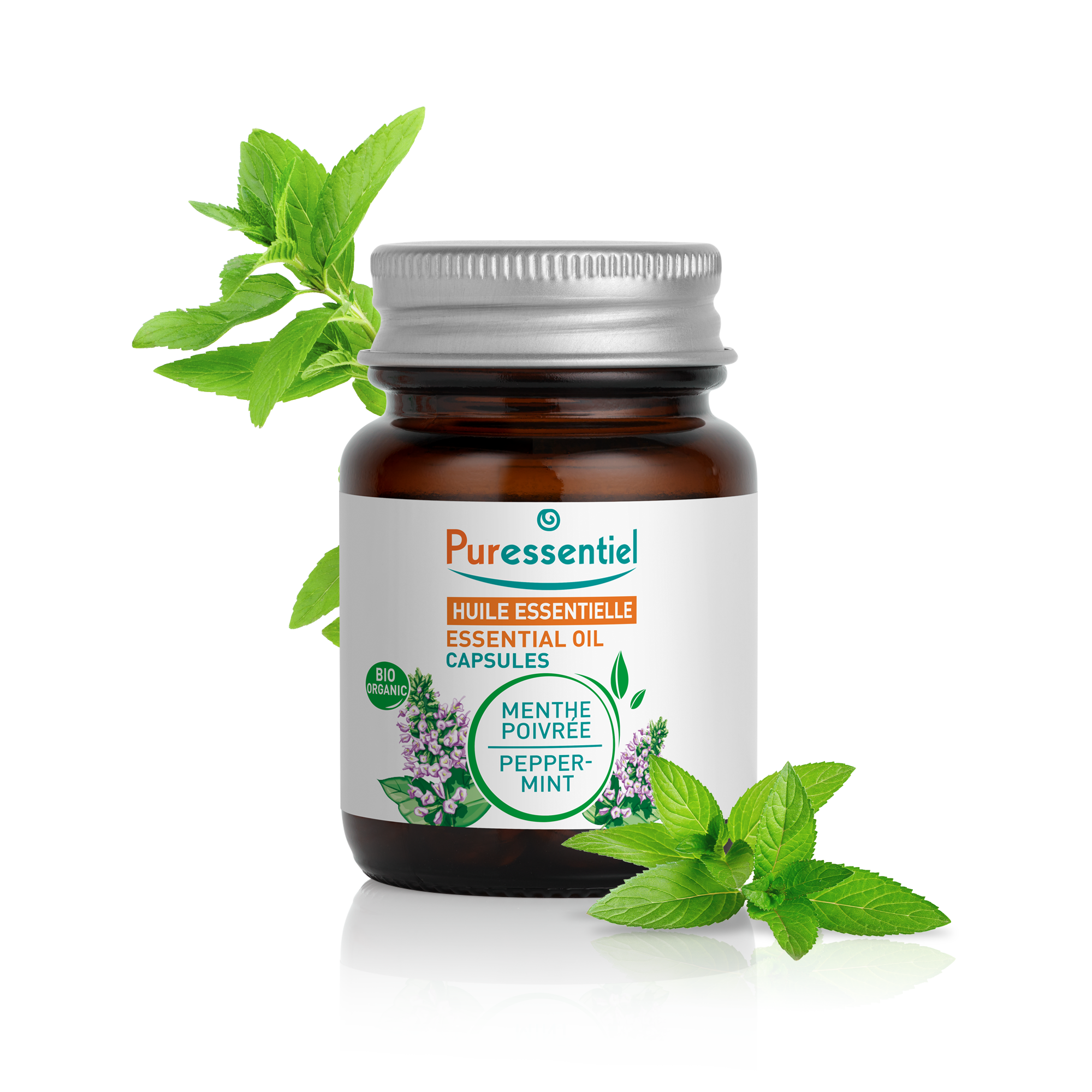 Capsules de Menthe Poivrée BIO