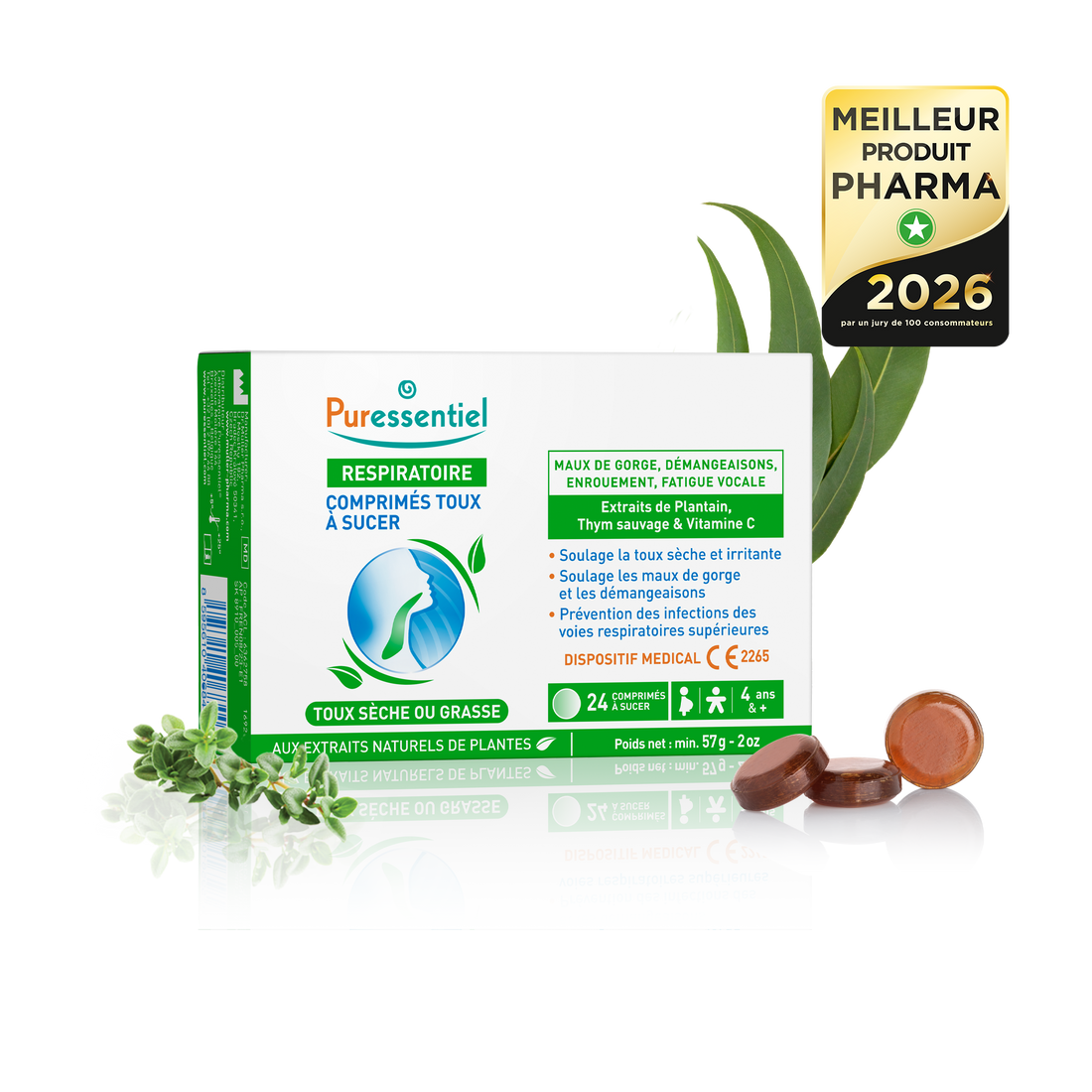 Comprimés Toux à sucer