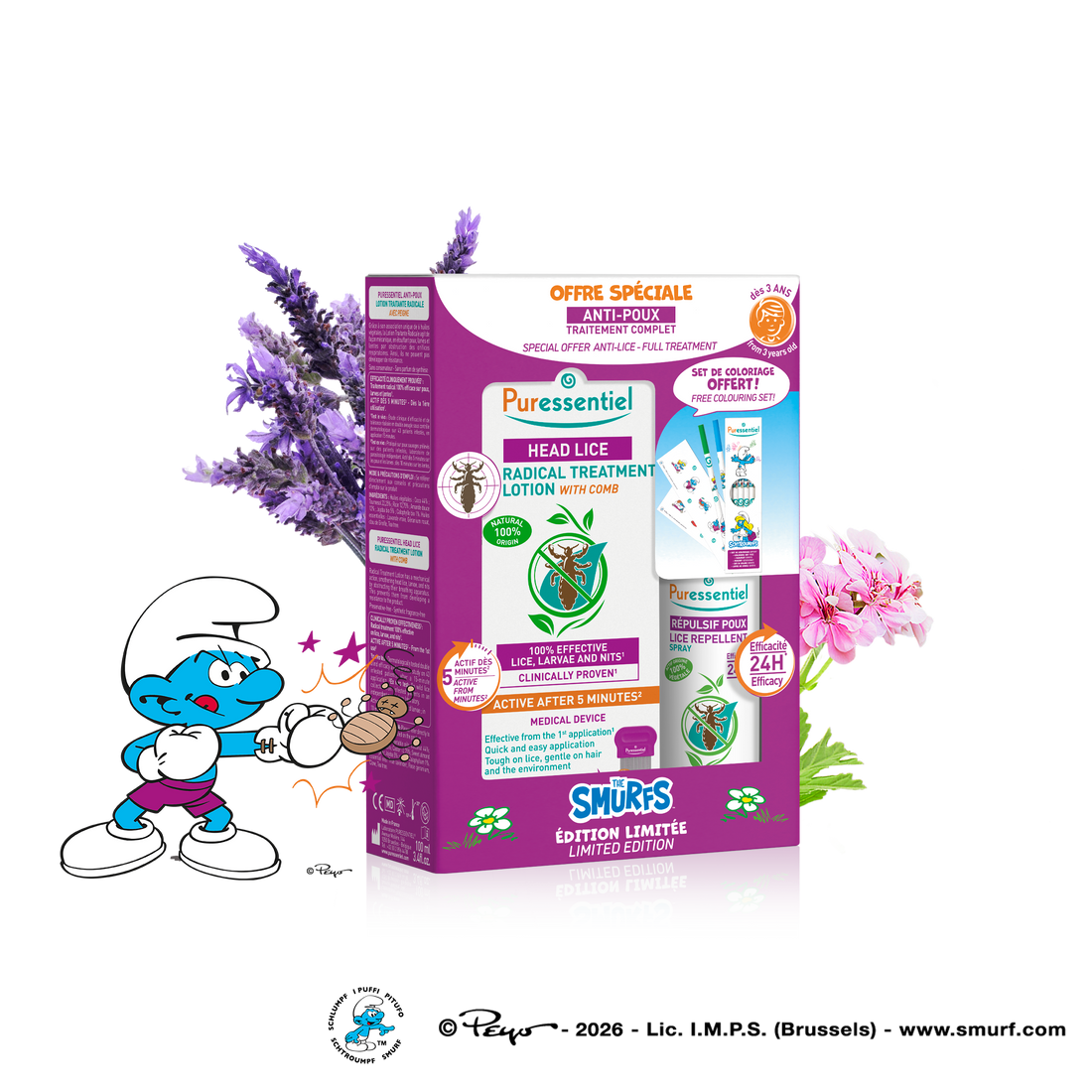 Coffret Traitement + Prévention Anti-Poux