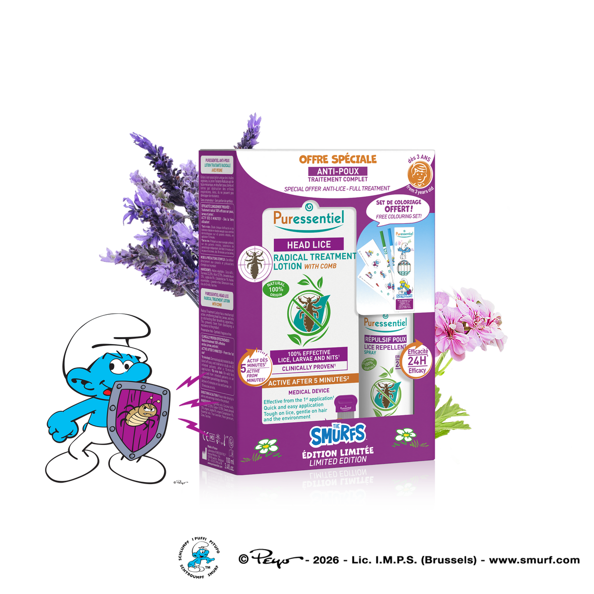 Coffret Traitement + Prévention Anti-Poux