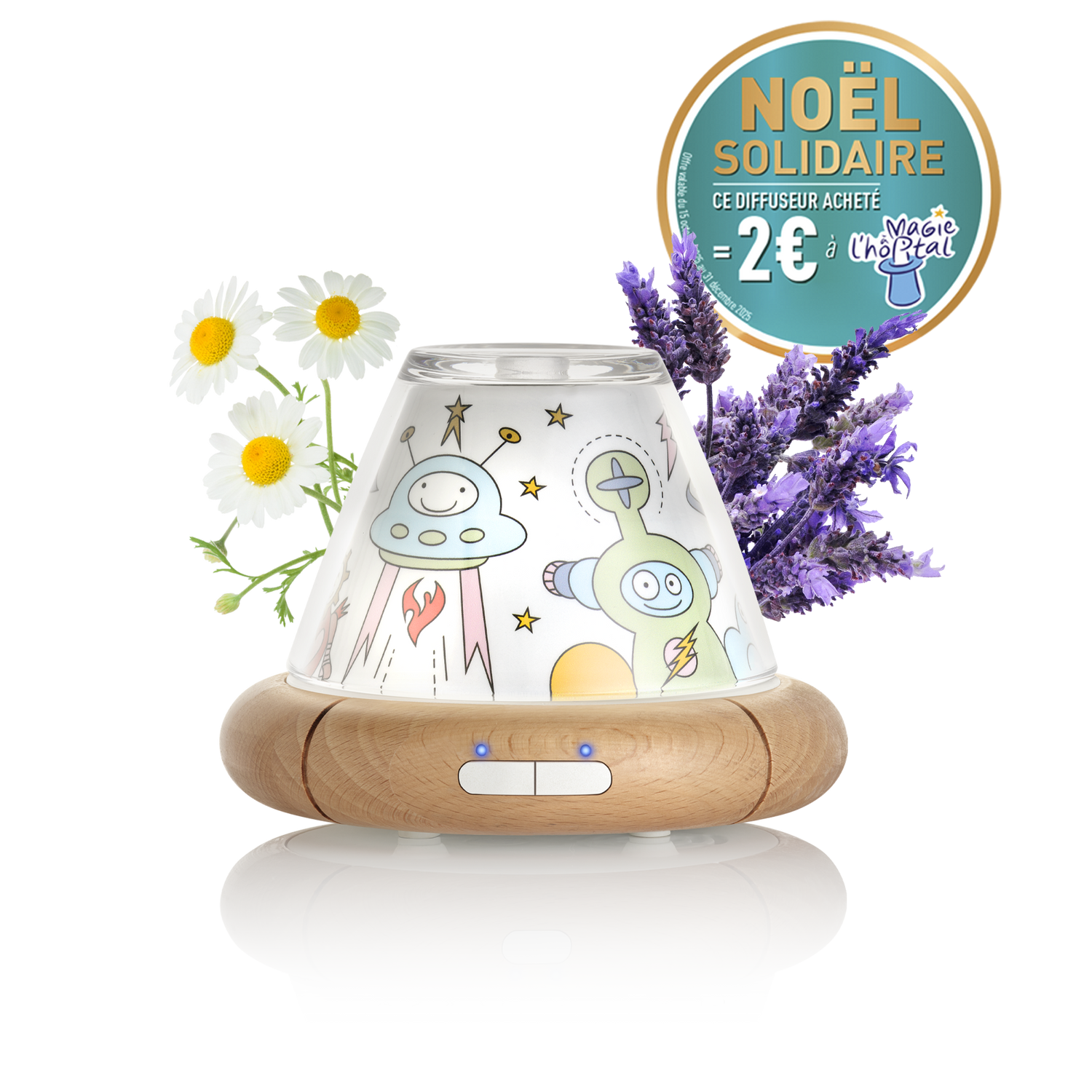 Diffuseur Humidificateur Ultrasonique ELIO