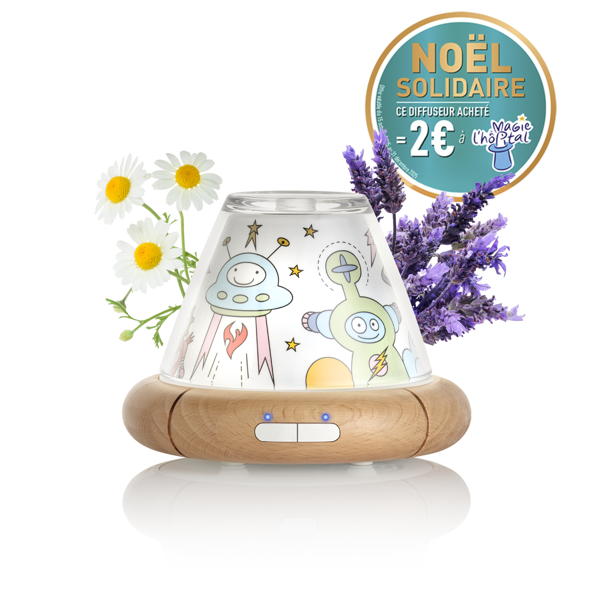 Diffuseur Humidificateur Ultrasonique ELIO