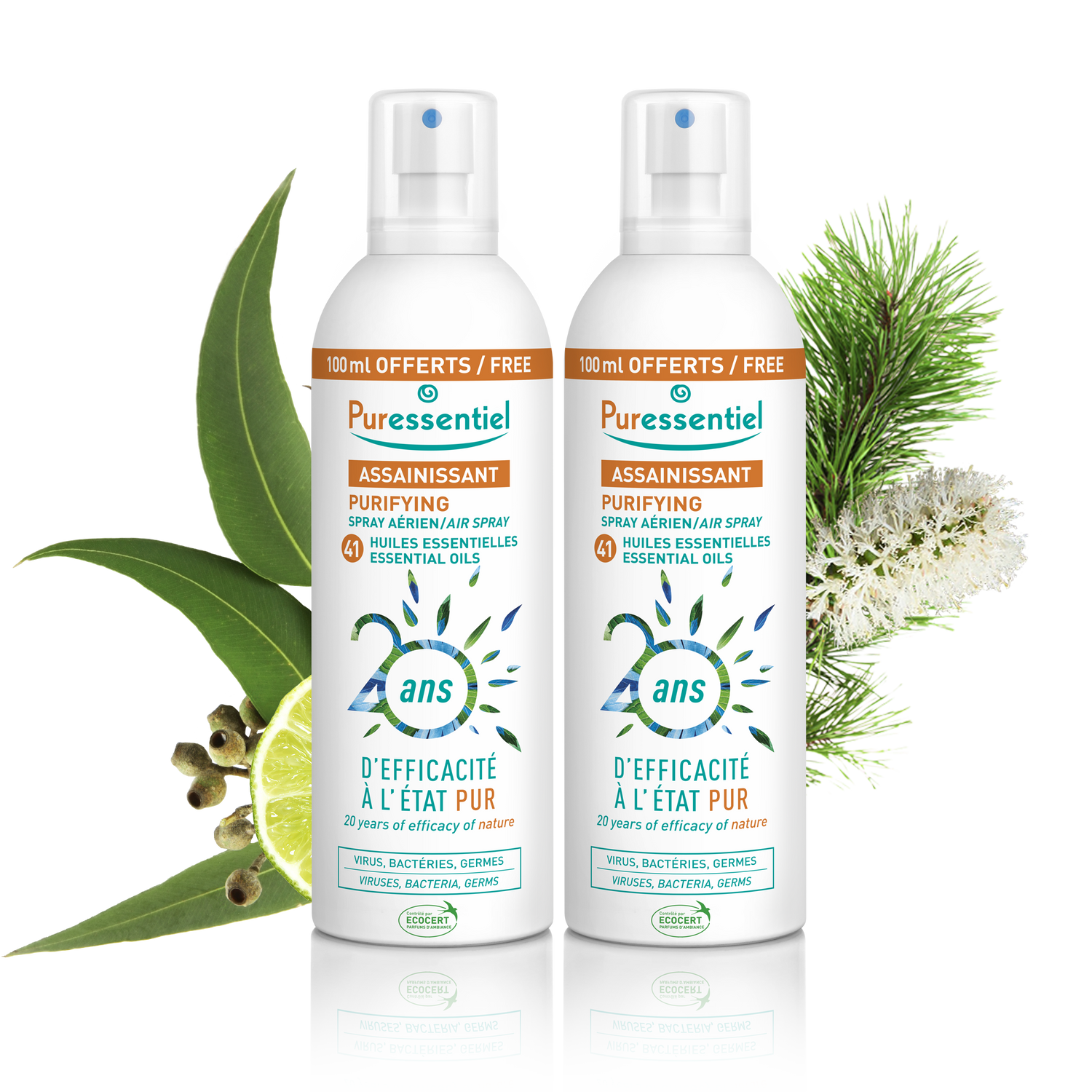 Duo Spray Aérien Assainissant