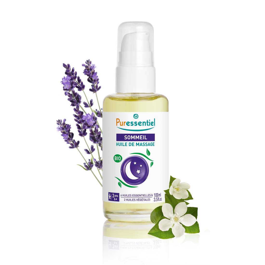 Huile de massage BIO Sommeil