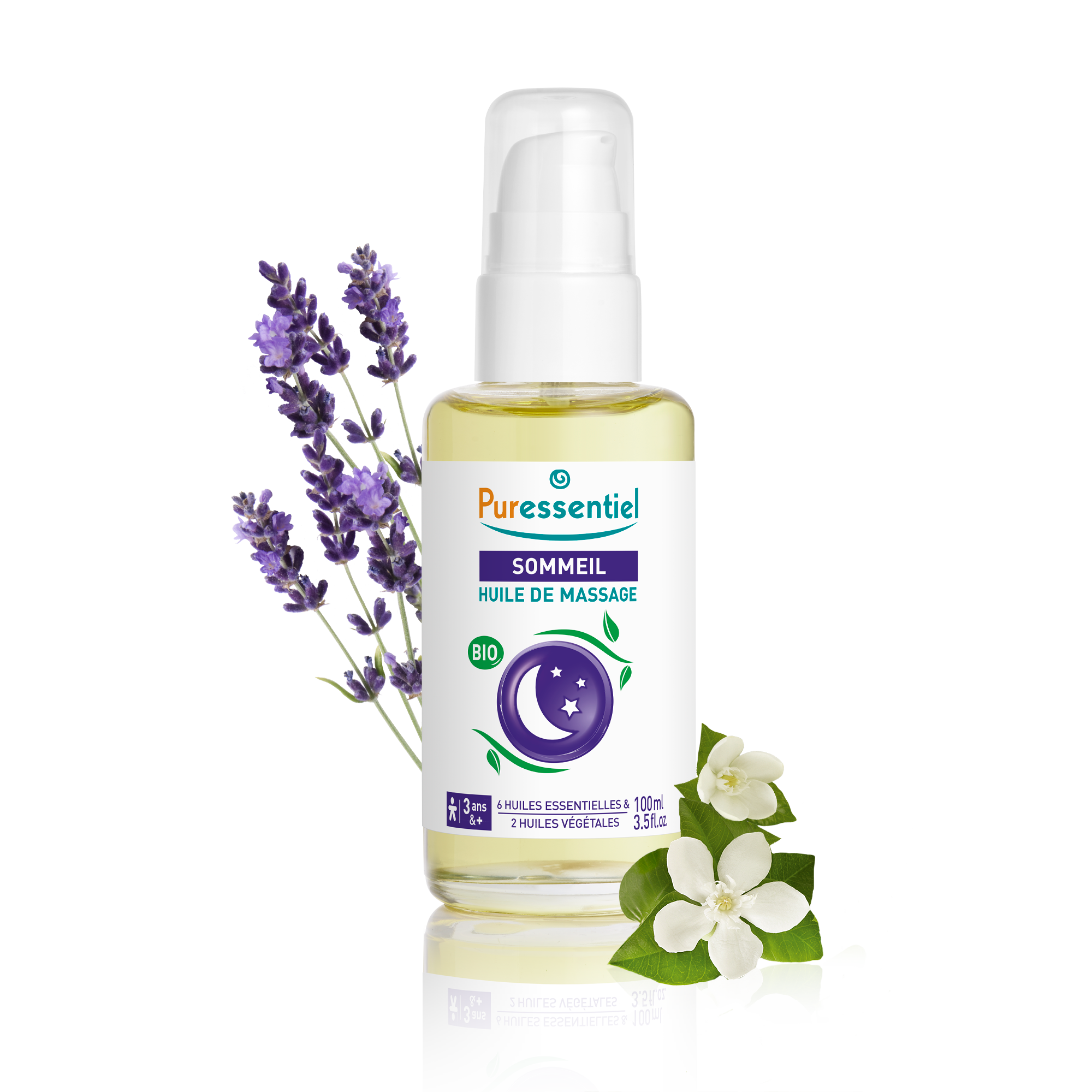 Huile de massage BIO Sommeil