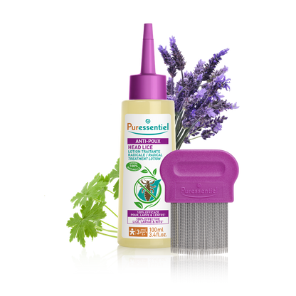 Lotion Traitante Radicale Anti-Poux avec peigne