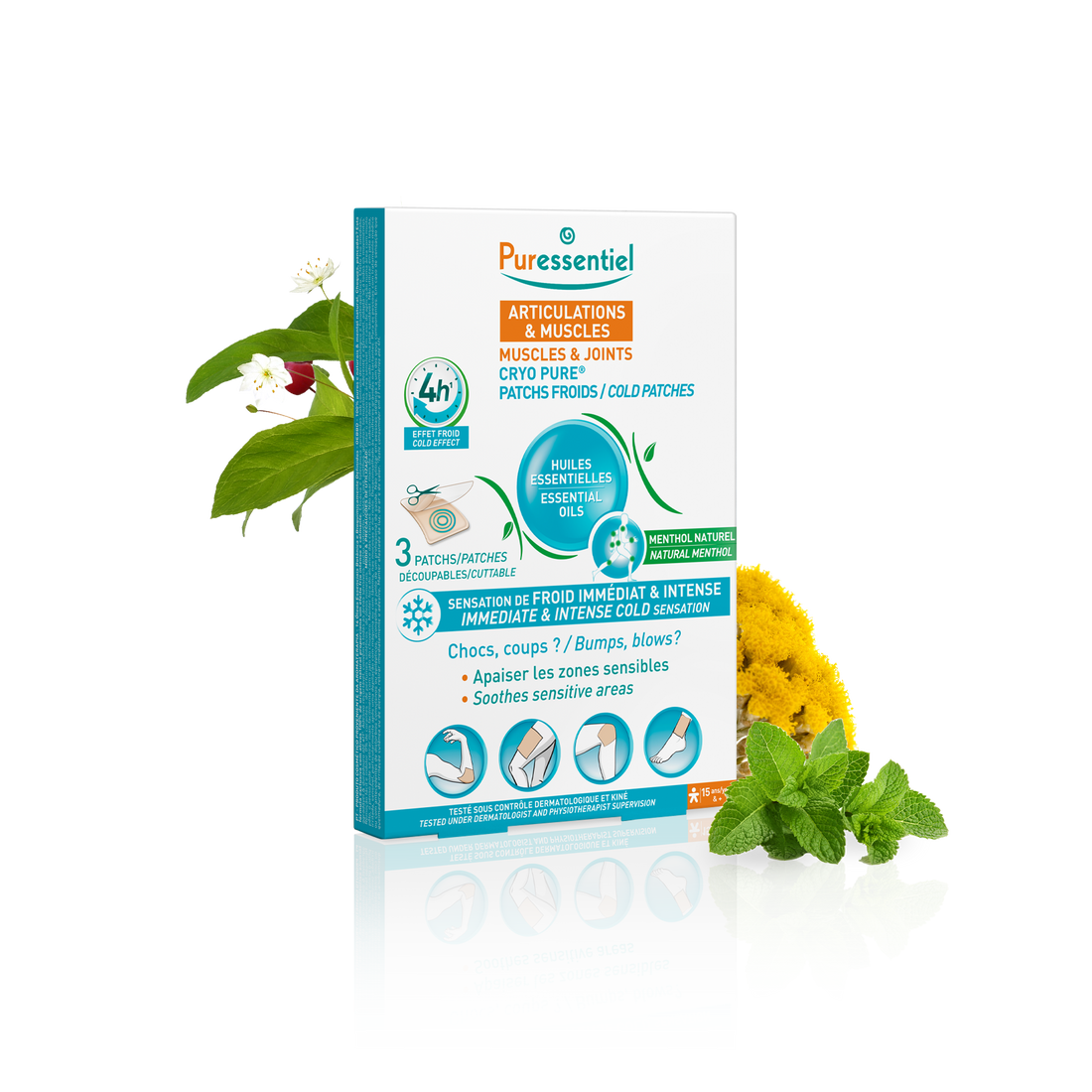 Patchs Froids Cryo Pure® Articulations & Muscles