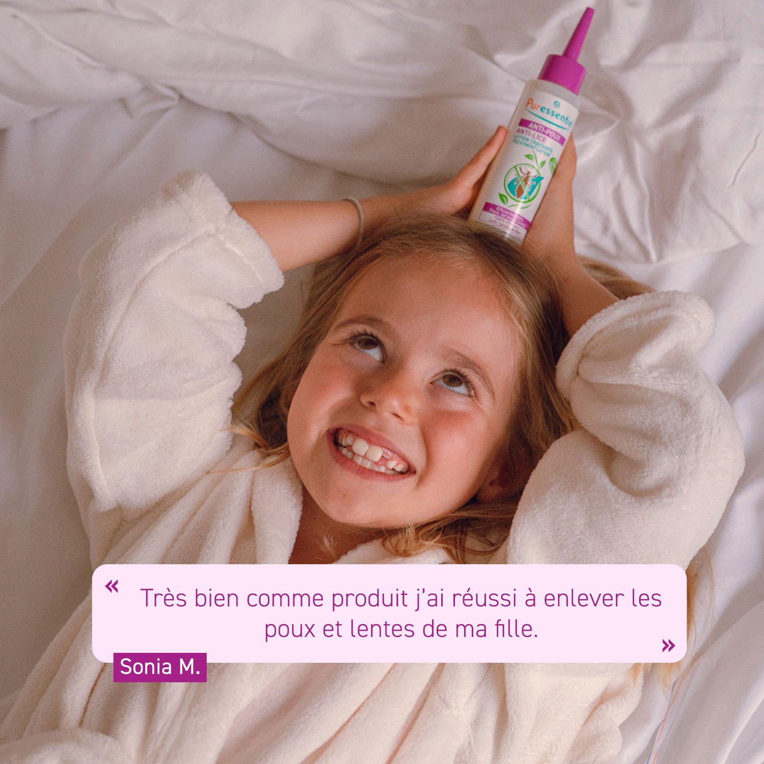 Lotion Traitante Radicale Anti-Poux avec peigne