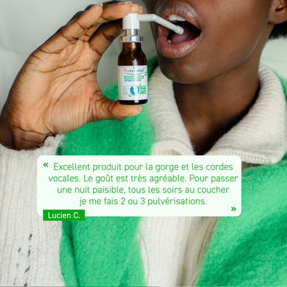 Spray Gorge Respiratoire