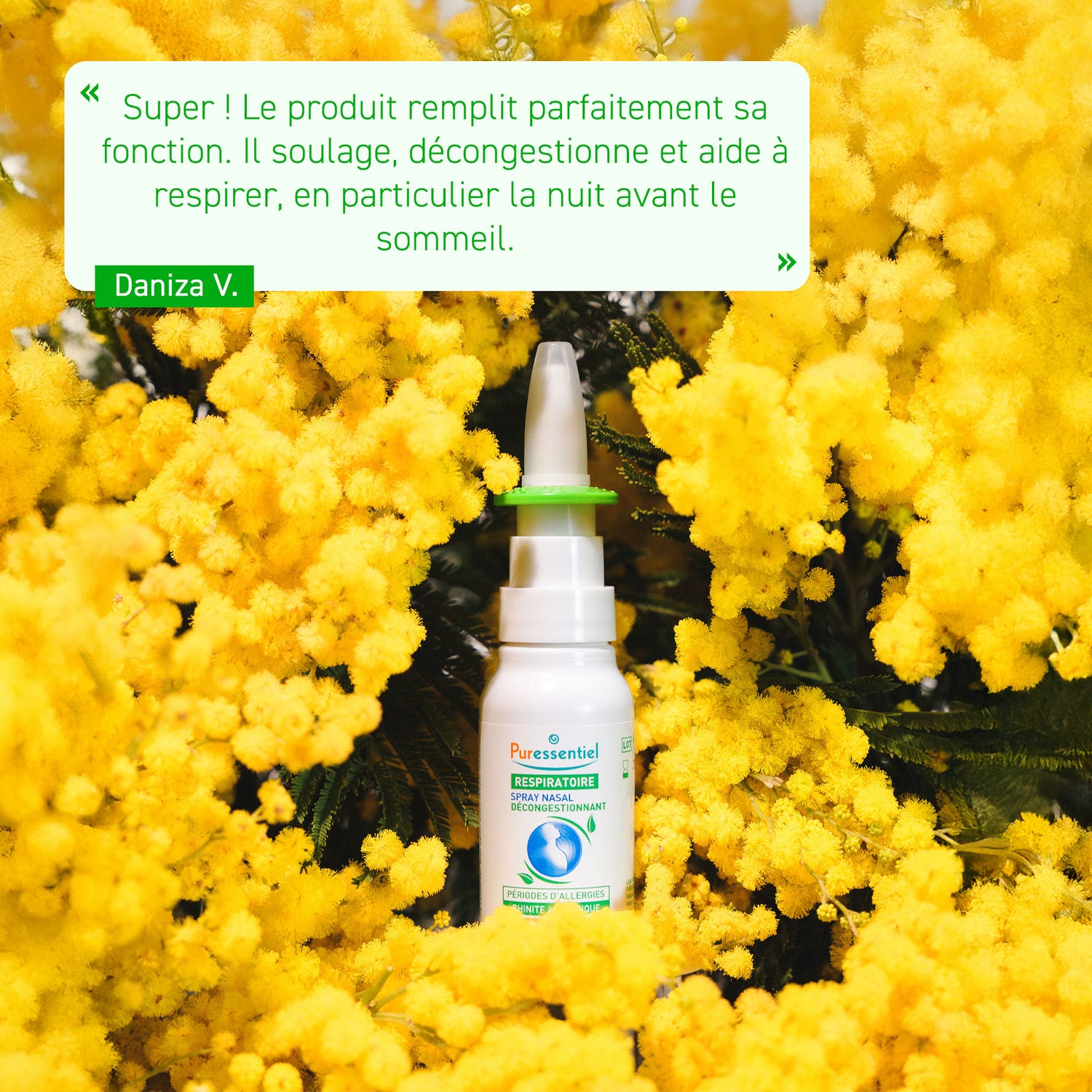 Spray Nasal Décongestionnant Allergies