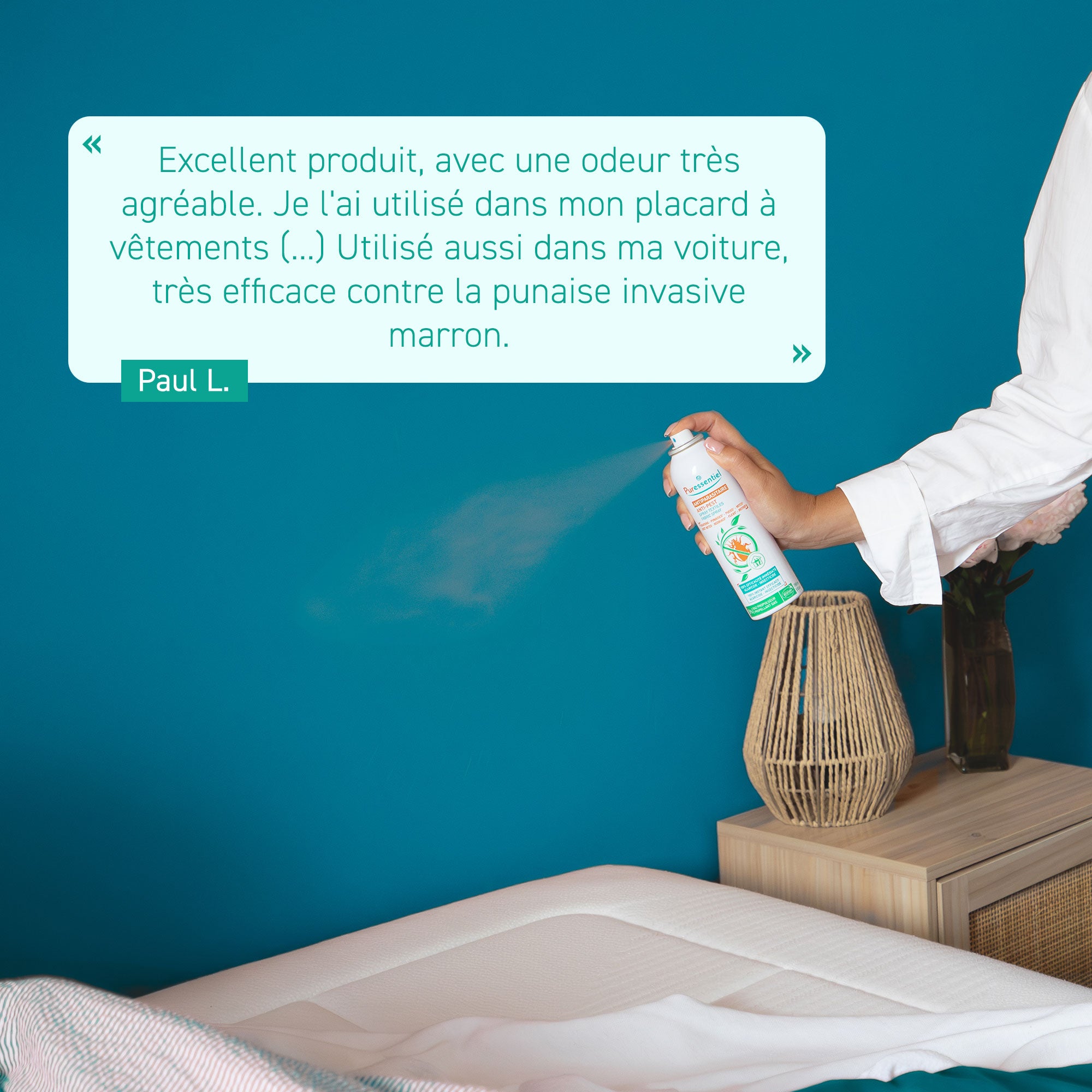 Spray Textiles Antiparasitaire