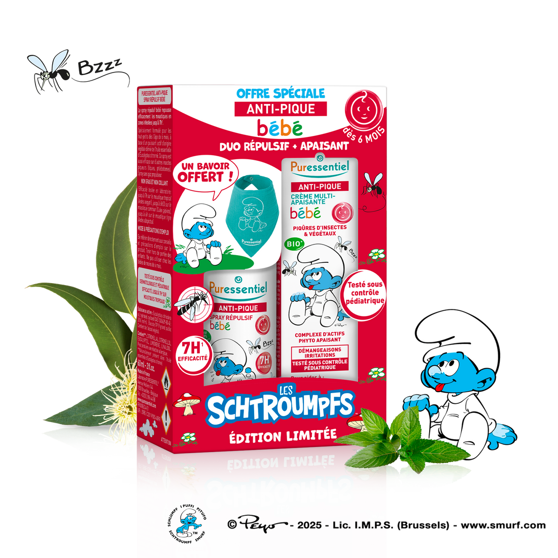 Duo Répulsif + Apaisant Bébé
