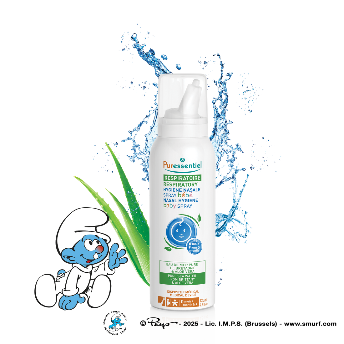 Spray Hygiène Nasale Bébé