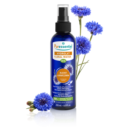 Hydrolat bleuet eau florale bio Puressentiel