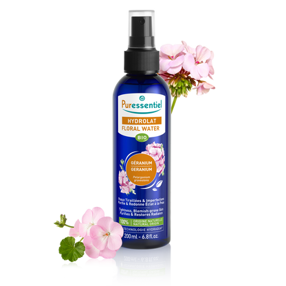 Hydrolat de Géranium BIO Eau florale Puressentiel