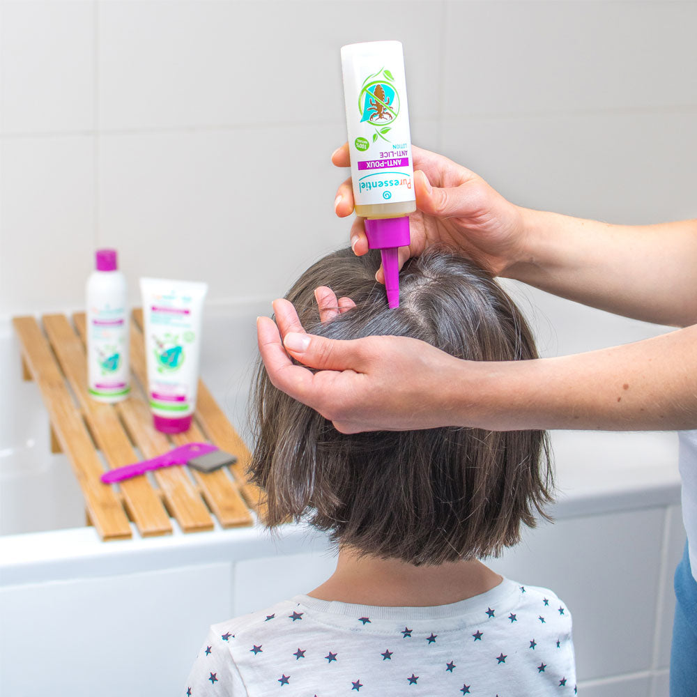 Lotion anti-poux dispositif médical huiles essentielles naturel