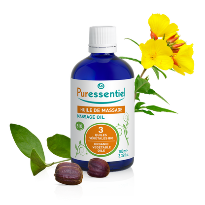 Huile de massage bio puressentiel