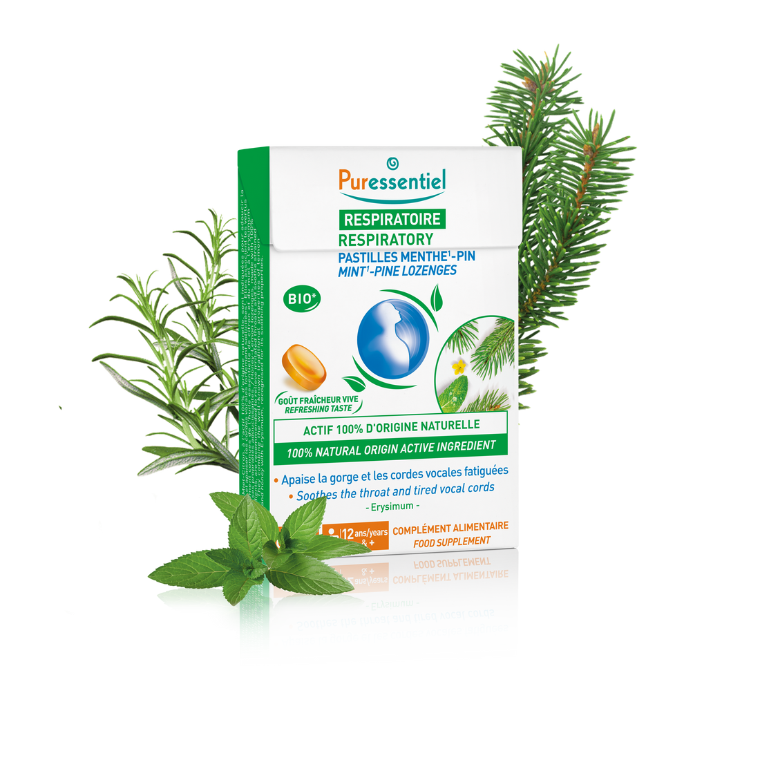 Pastilles Respiratoire Menthe¹-Pin