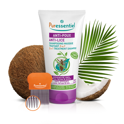 shampooing masque traitant poux puressentiel