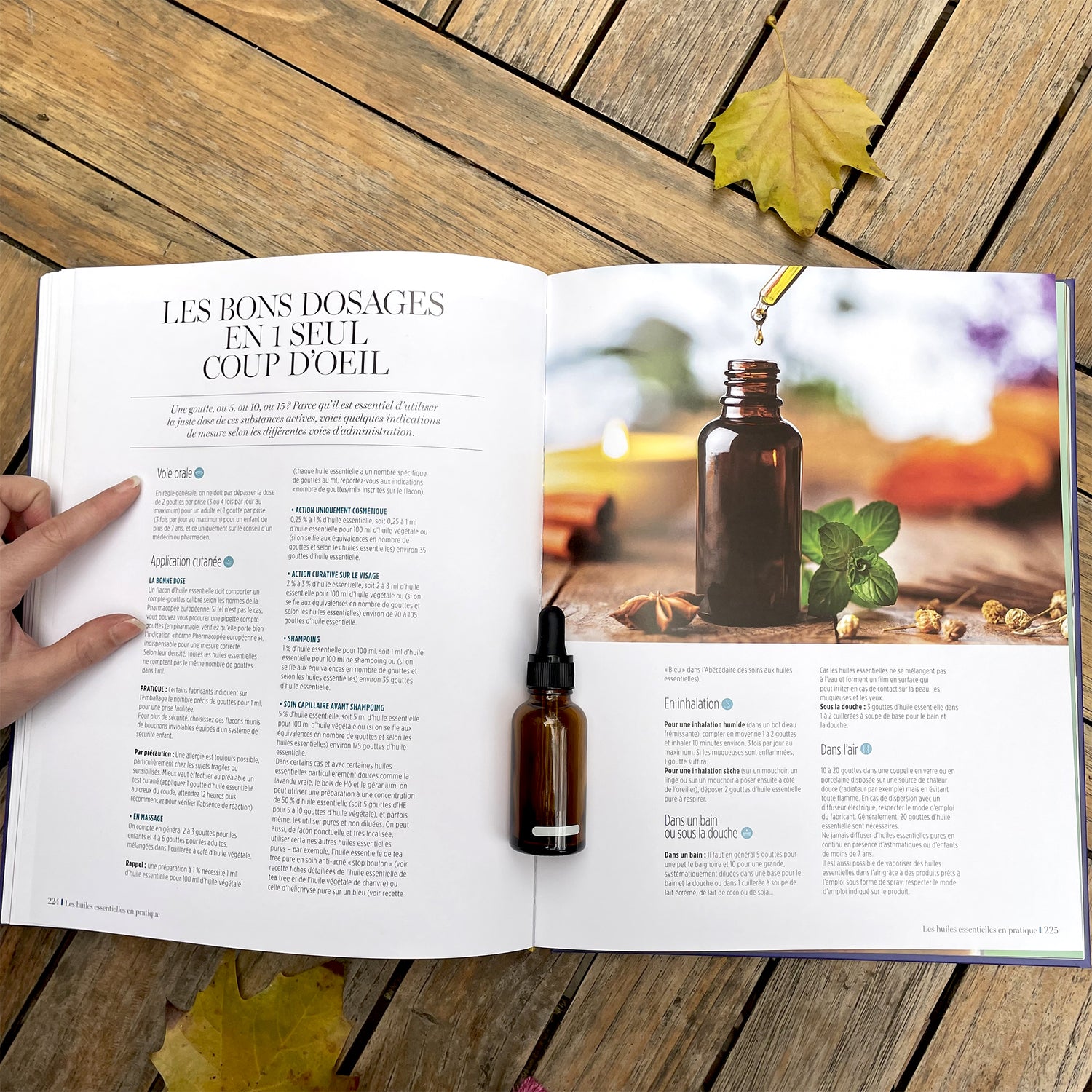 Aromathérapia, le livre des huiles essentielles