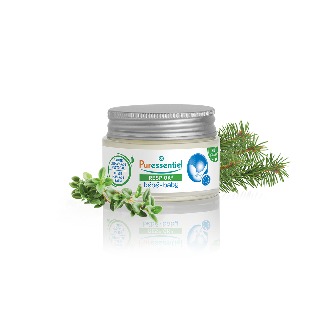 Baume de massage pectoral Bébé Resp&