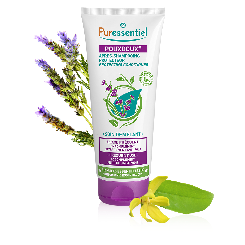 après-shampooing poux doux huiles essentielles puressentiel bio