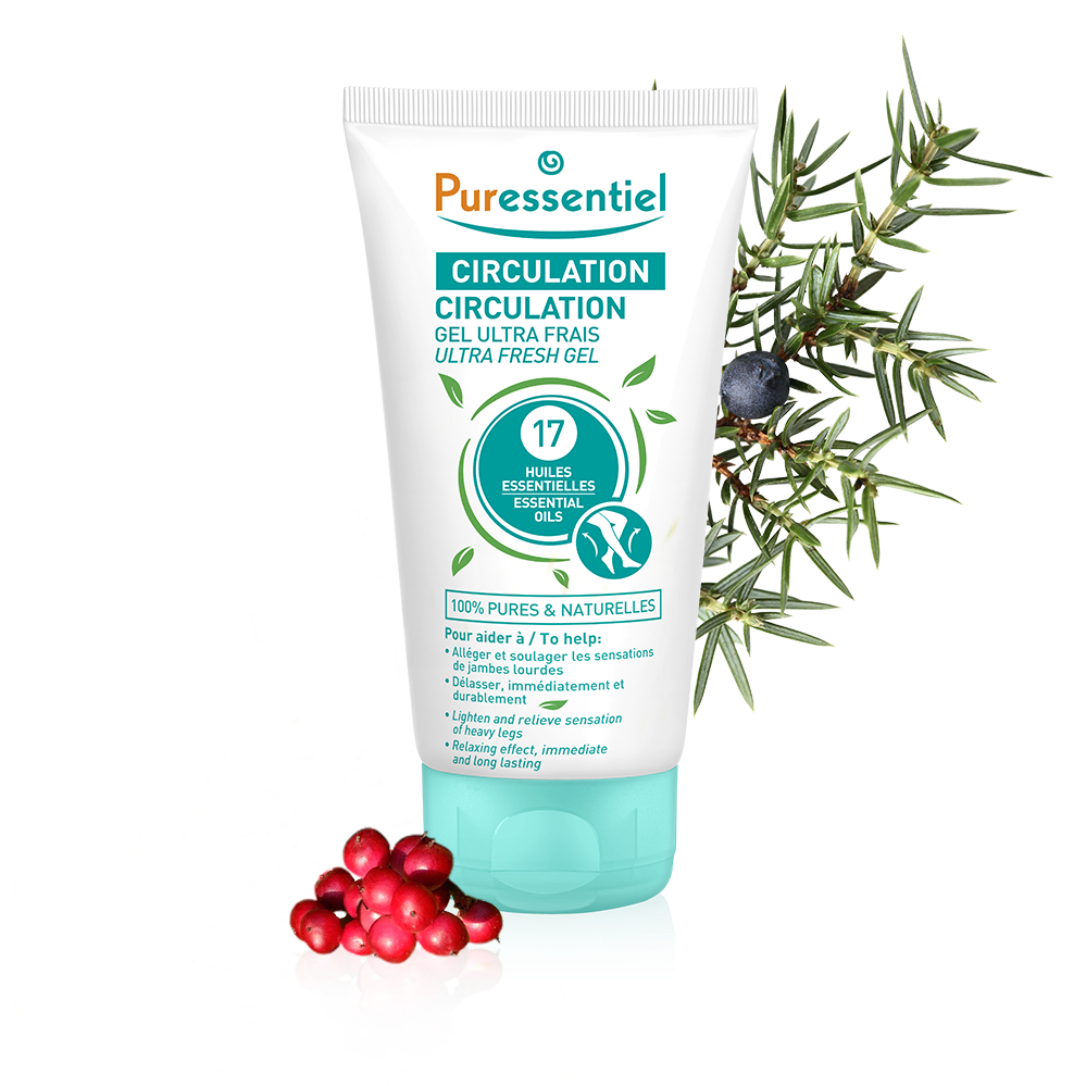 gel ultra frais circulation puressentiel huile essentielle