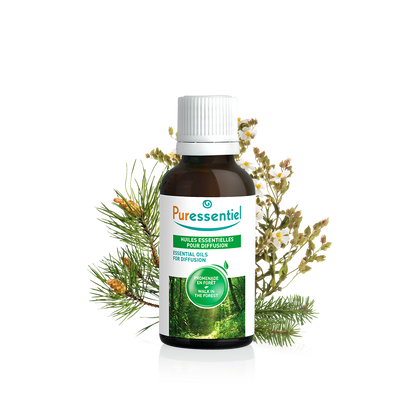 diffuse promenade en forêt huiles essentielles odeur boisée