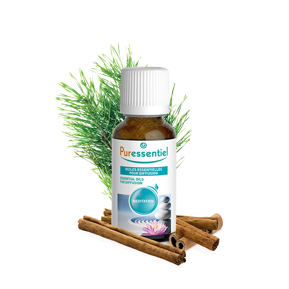 Diffuse méditation huiles essentielles puressentiel