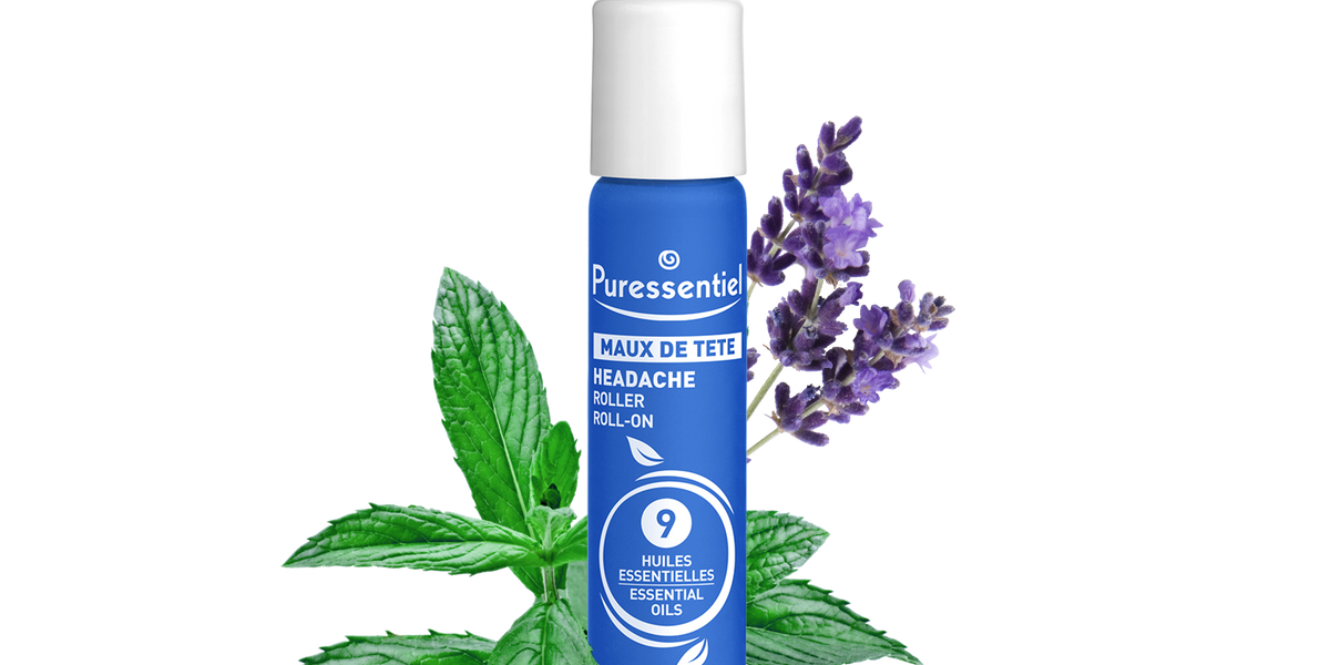 Roller Maux de Tête Huiles essentielles | Aromathérapie | Puressentiel